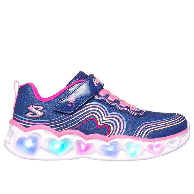 Pantof sport Skechers Heart Lights - Retro Hearts Light Up fetita