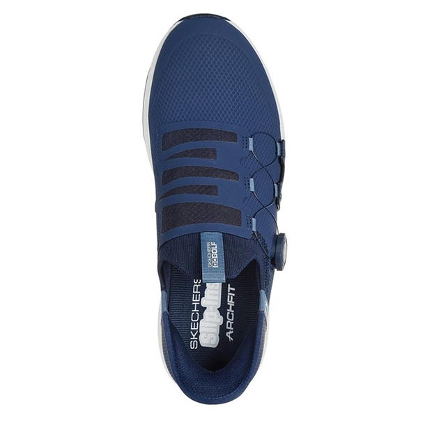 Pantof sport Skechers Synthetic Twist Fit Slip In Spikele On barbat