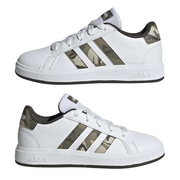 Pantof sport adidas Grand Court 2.0 K Low-Top baietel