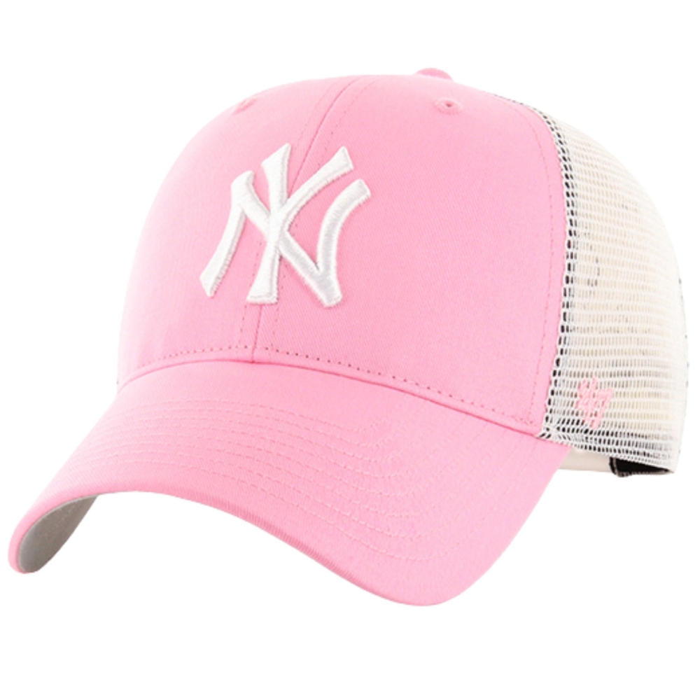 ?apc? de baseball pentru copii '47 New York Yankees Branson roz ?i alb B-BRANS17CTP-RSA_KIDS 47 Brand