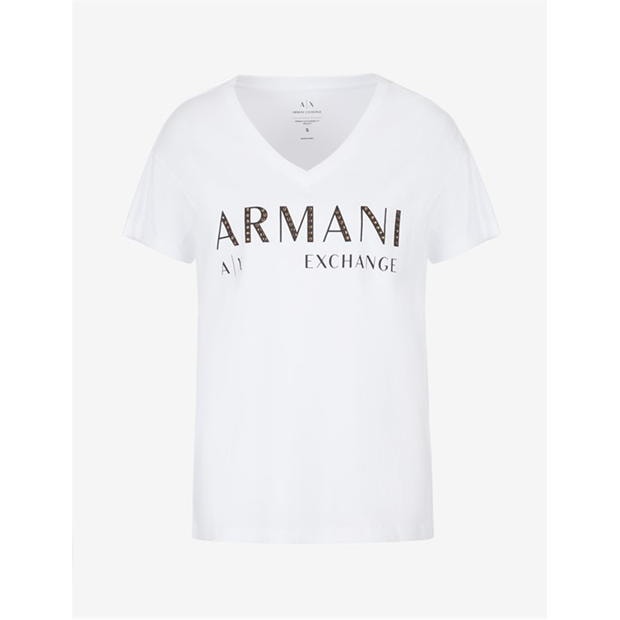 Tricou ARMANI EXCHANGE AX Emb Vneck Ld99