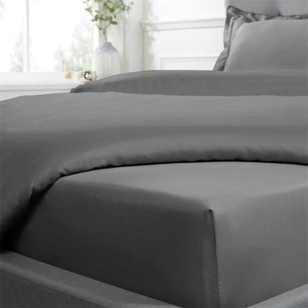 Homelife Cotton Sateen Fitted Sheet 25cm