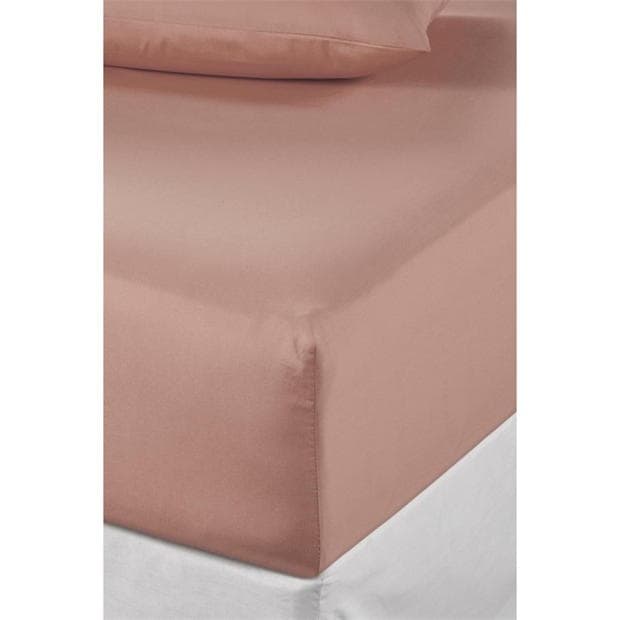 Homelife Non Iron Plain Dyed Deep Fitted Sheet