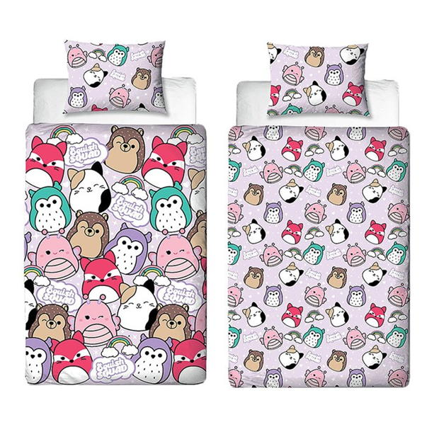 Squishmallows Duvet Single SQUISHMALLOWS BRIGHT