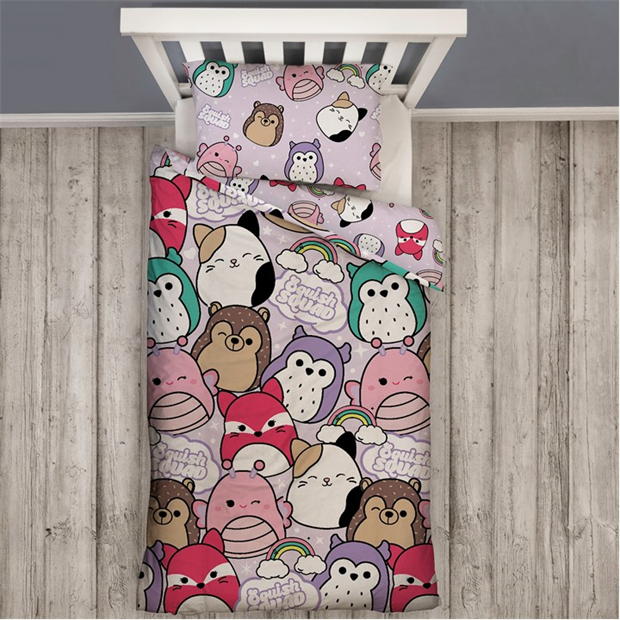 Squishmallows Duvet Single SQUISHMALLOWS BRIGHT