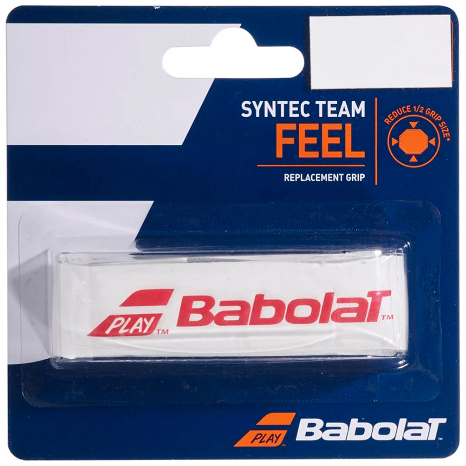 Babolat Syntec Team Feel wrapper white and red 670065 149