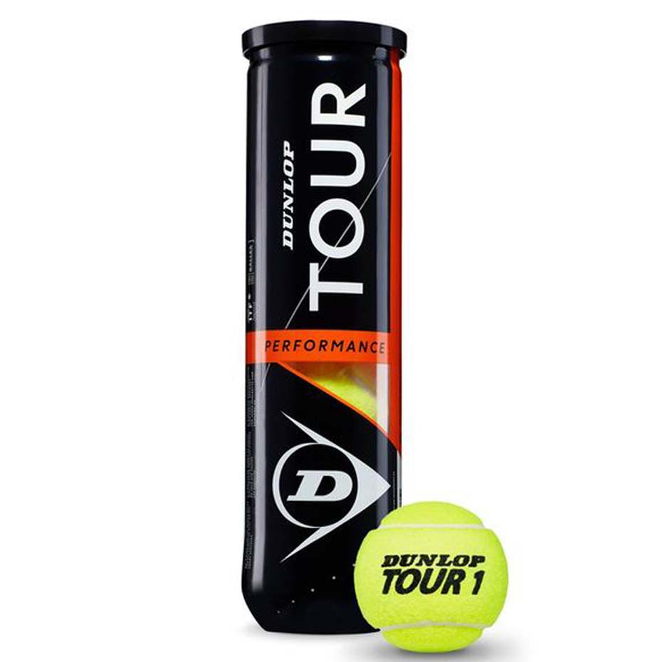 Balls tennis Dunlop Pro Tour Performance 4 piece