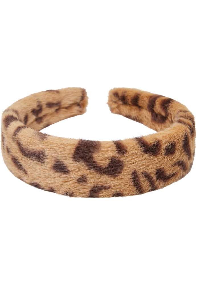 Animal Fake Fur Headband Urban Classics