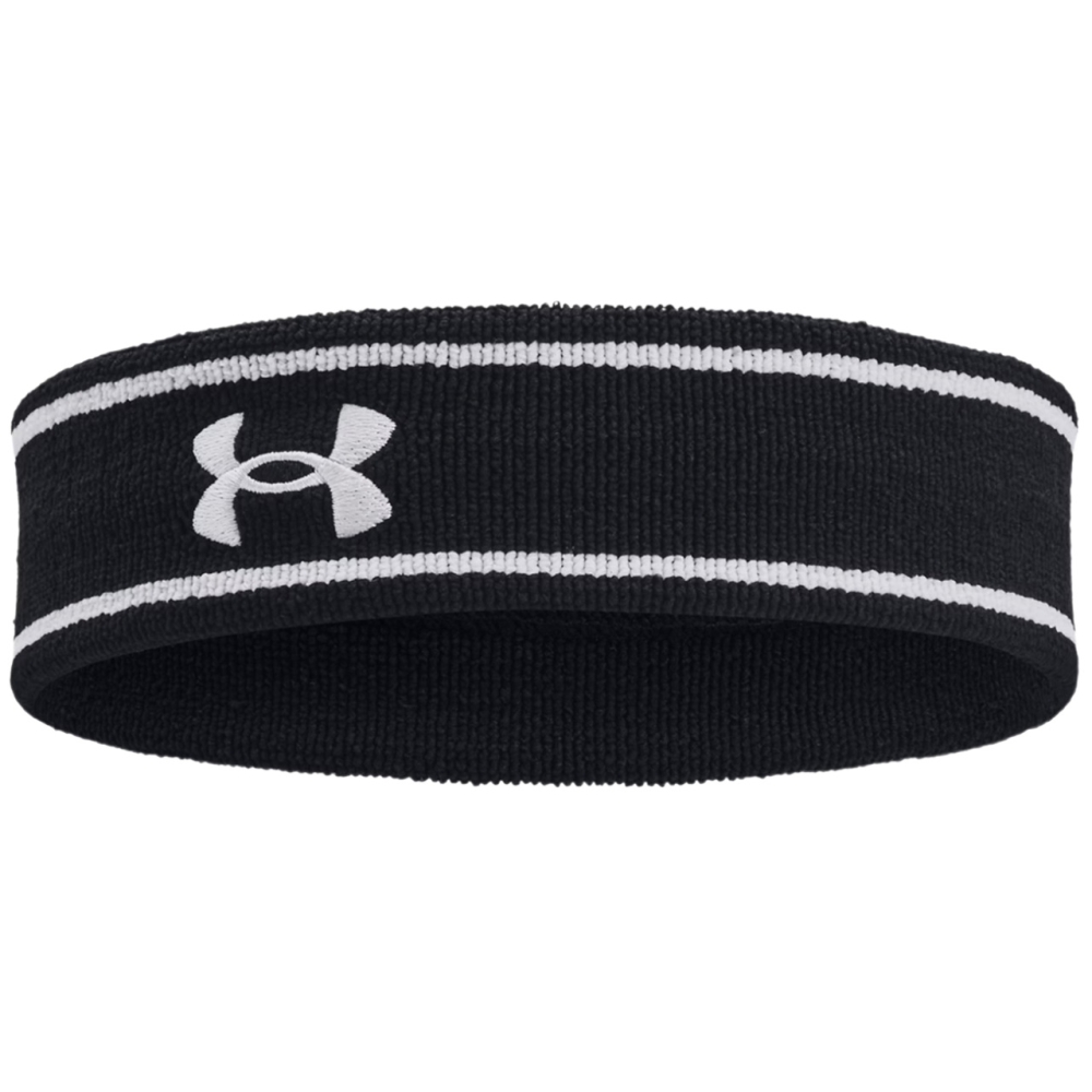 Headband Under Armour Striped Performance Terry HB black 1373118 001