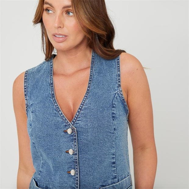 Be You Denim Waistcoat