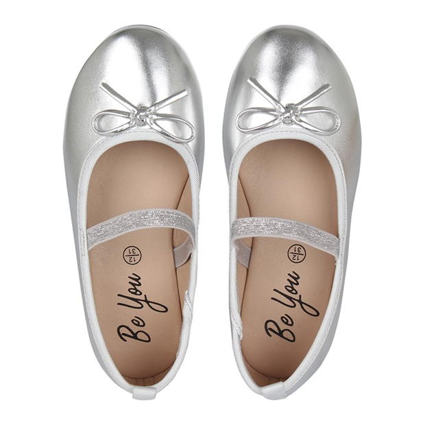 Be You Metallic Ballet Pump