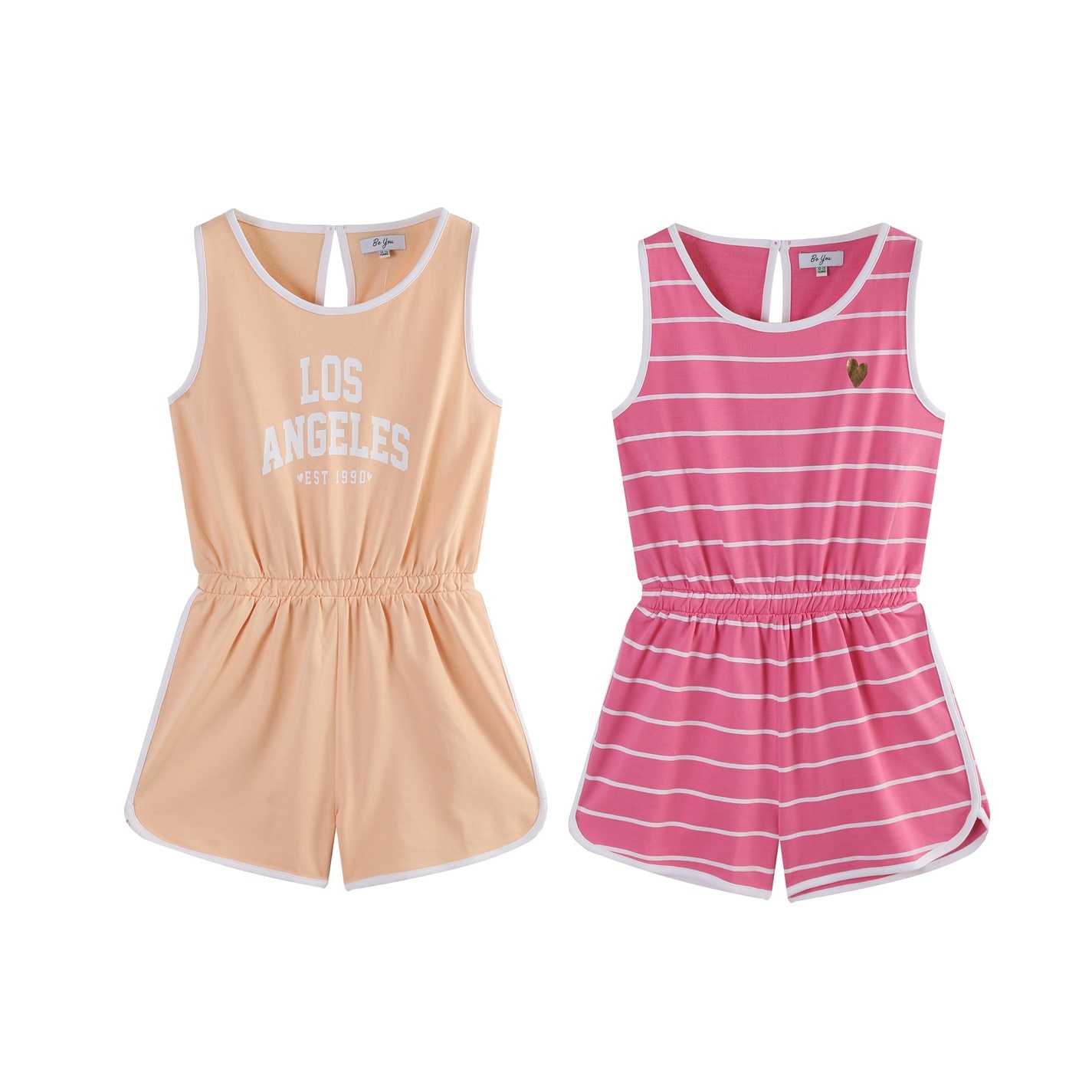 Be You Older Pack Of 2 LA Playsuits fetita