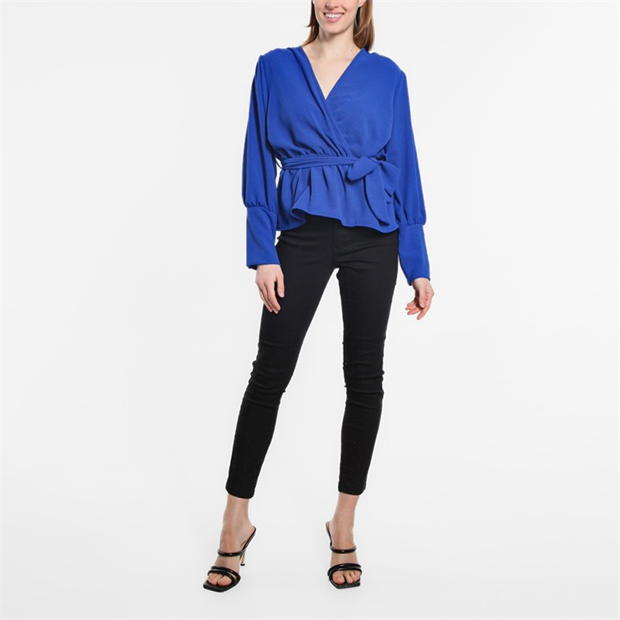 Be You Peplum Wrap Top