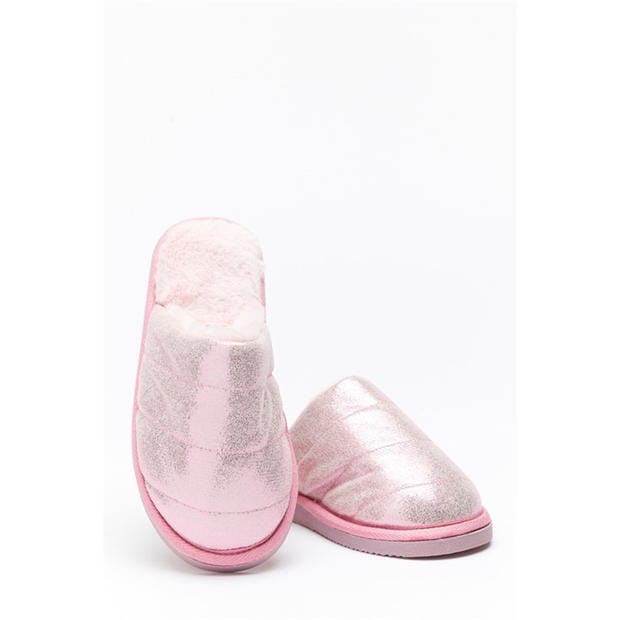 Be You Shimmer Mule Pink