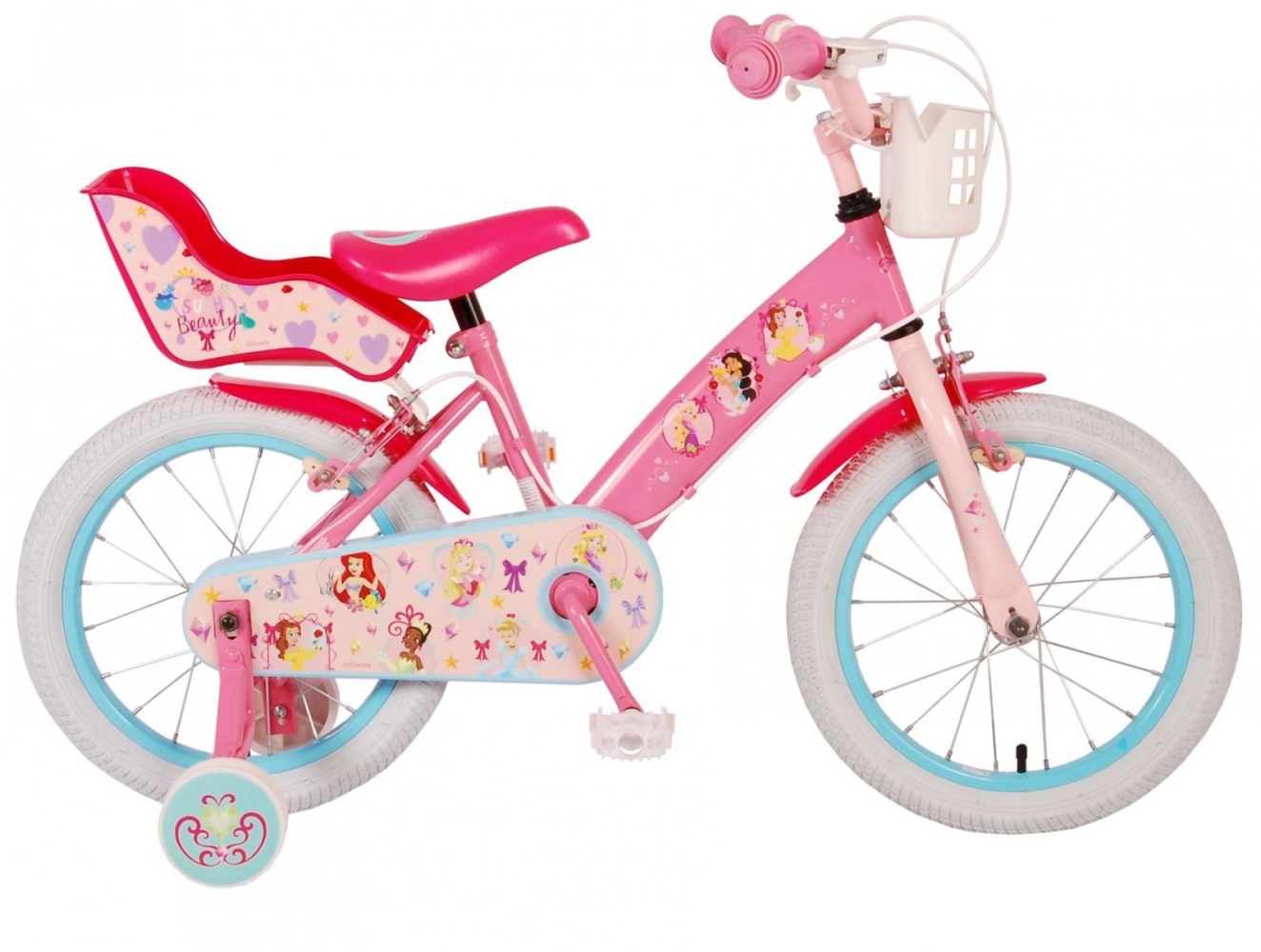 Bicicleta Copii, Fete, Princess, 16 Inch, Disney