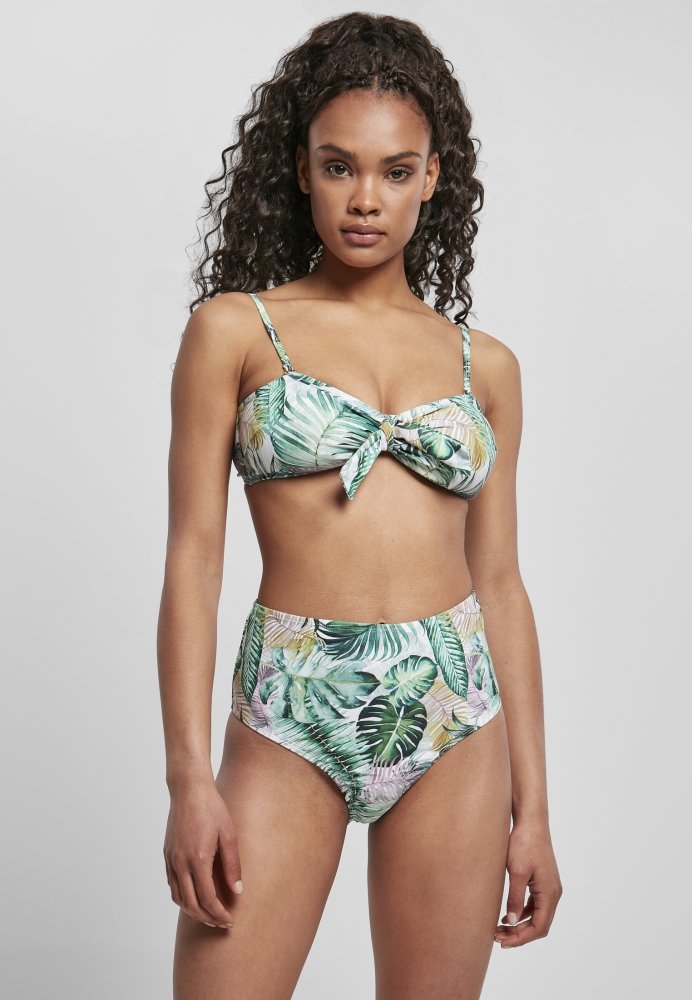 High Waist Pattern Bikini dama Urban Classics