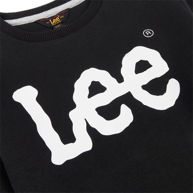 Blug Bluza trening Lee Lee Wobbly Crew baietel bebelus