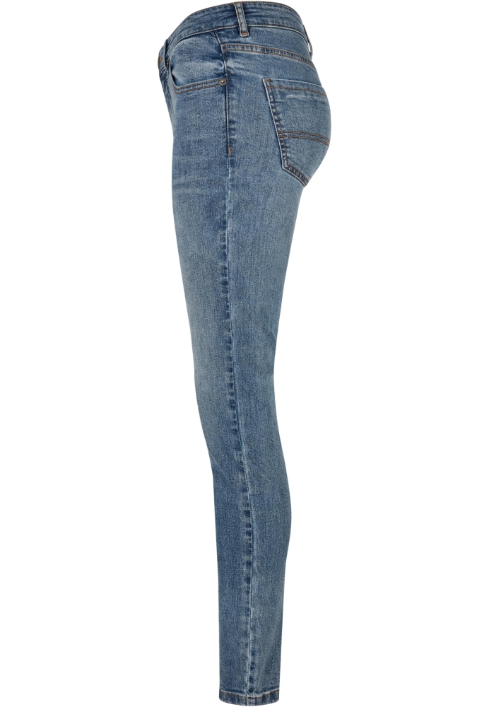 Blug Mid Waist Skinny dama Urban Classics