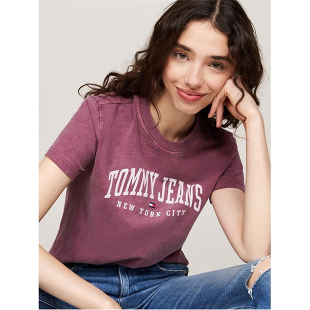 Tricou Blug Tommy TJ Reg Varsity Ld44 Tommy Jeans