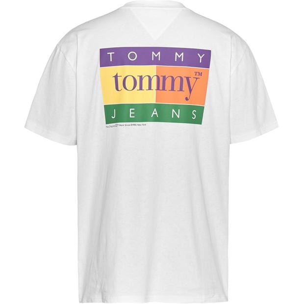 Tricou Blug Tommy TJ Summer Flag Sn42 Tommy Jeans