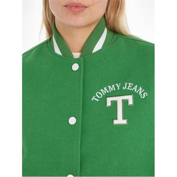 Blug Tommy TJW ZIP OFF SLEEVE LETTERMAN Tommy Jeans