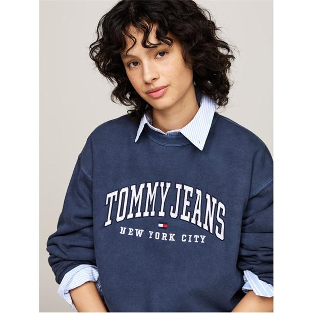 Blug Tommy TJW RLX VARSITY CREW Tommy Jeans