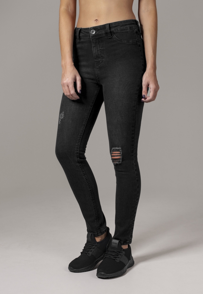 Pantalon High Waist Skinny Denim dama Urban Classics