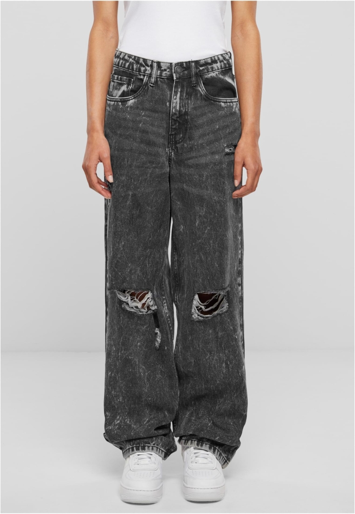 Pantalon Distressed 90's Wide Leg Denim dama Urban Classics