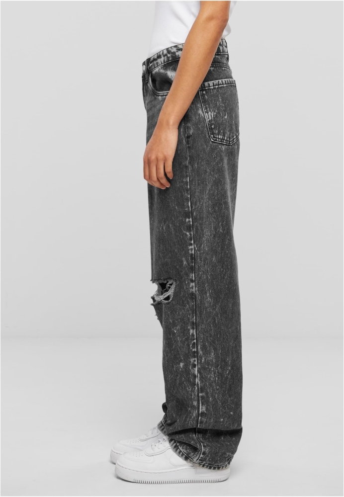 Pantalon Distressed 90's Wide Leg Denim dama Urban Classics