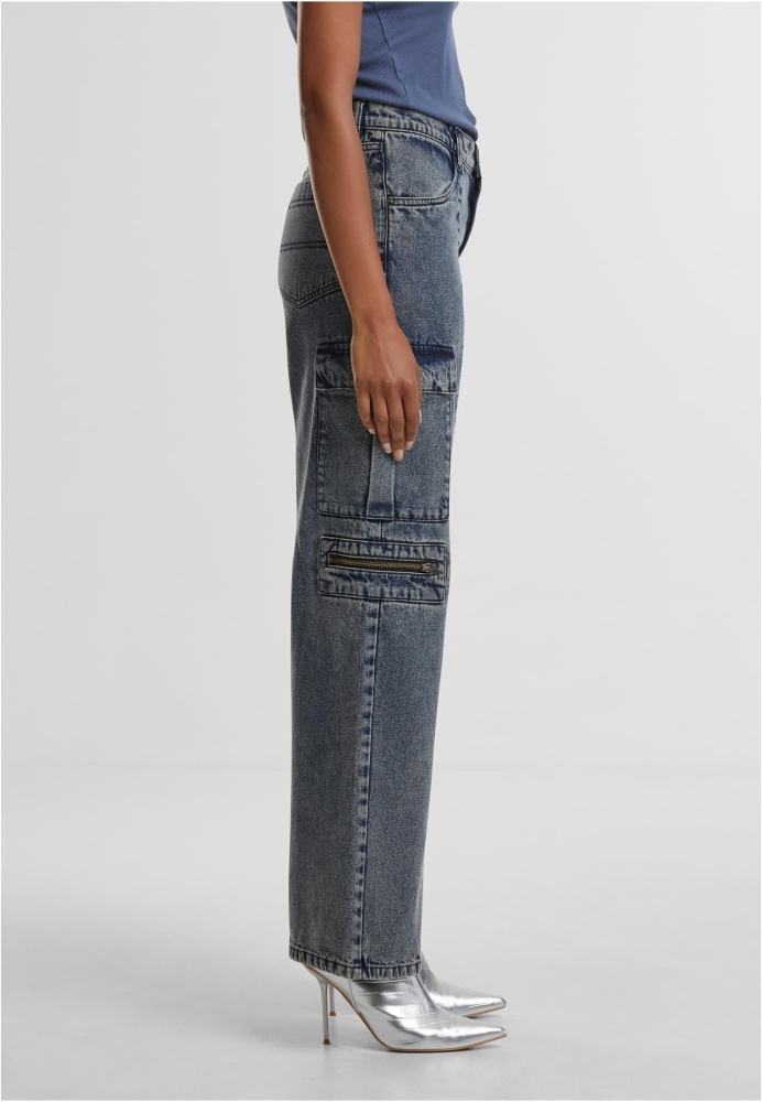 Pantalon Loose Utility Denim dama Urban Classics