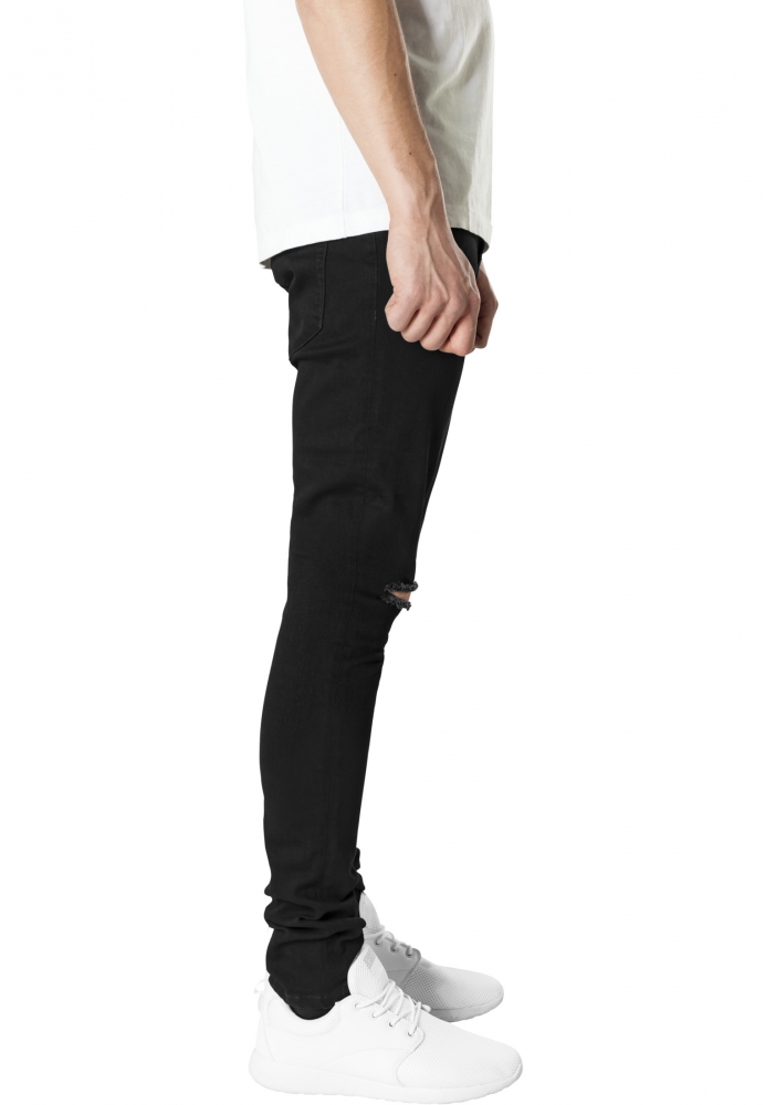 Pantalon Slim Fit Knee Cut Denim Urban Classics