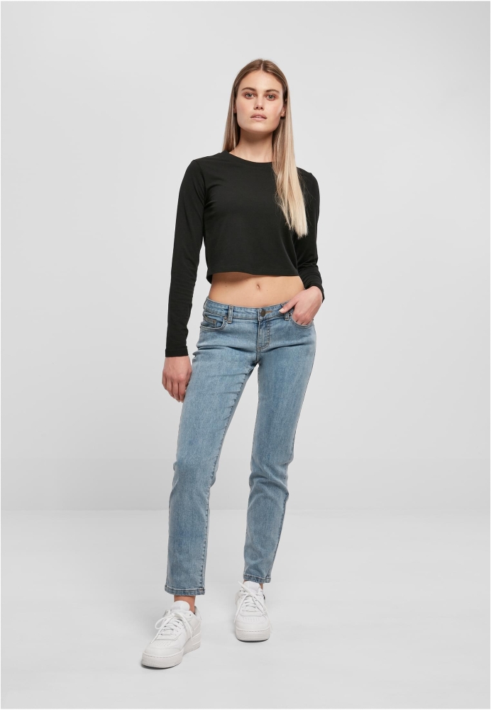 Pantalon Low Waist Straight Denim dama Urban Classics