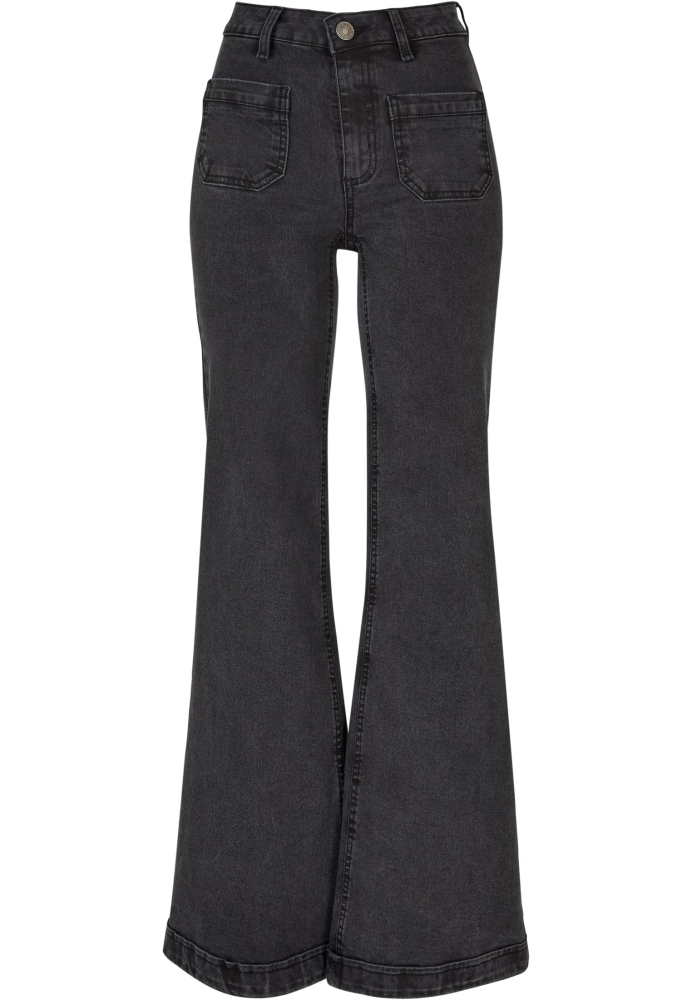 Pantalon Vintage Flared Denim dama Urban Classics