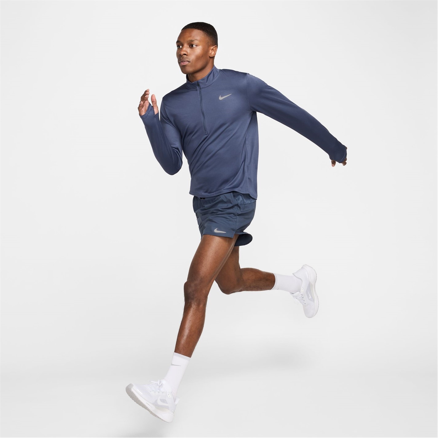 Nike Half Zip Core Maneca Lunga Running Top barbat