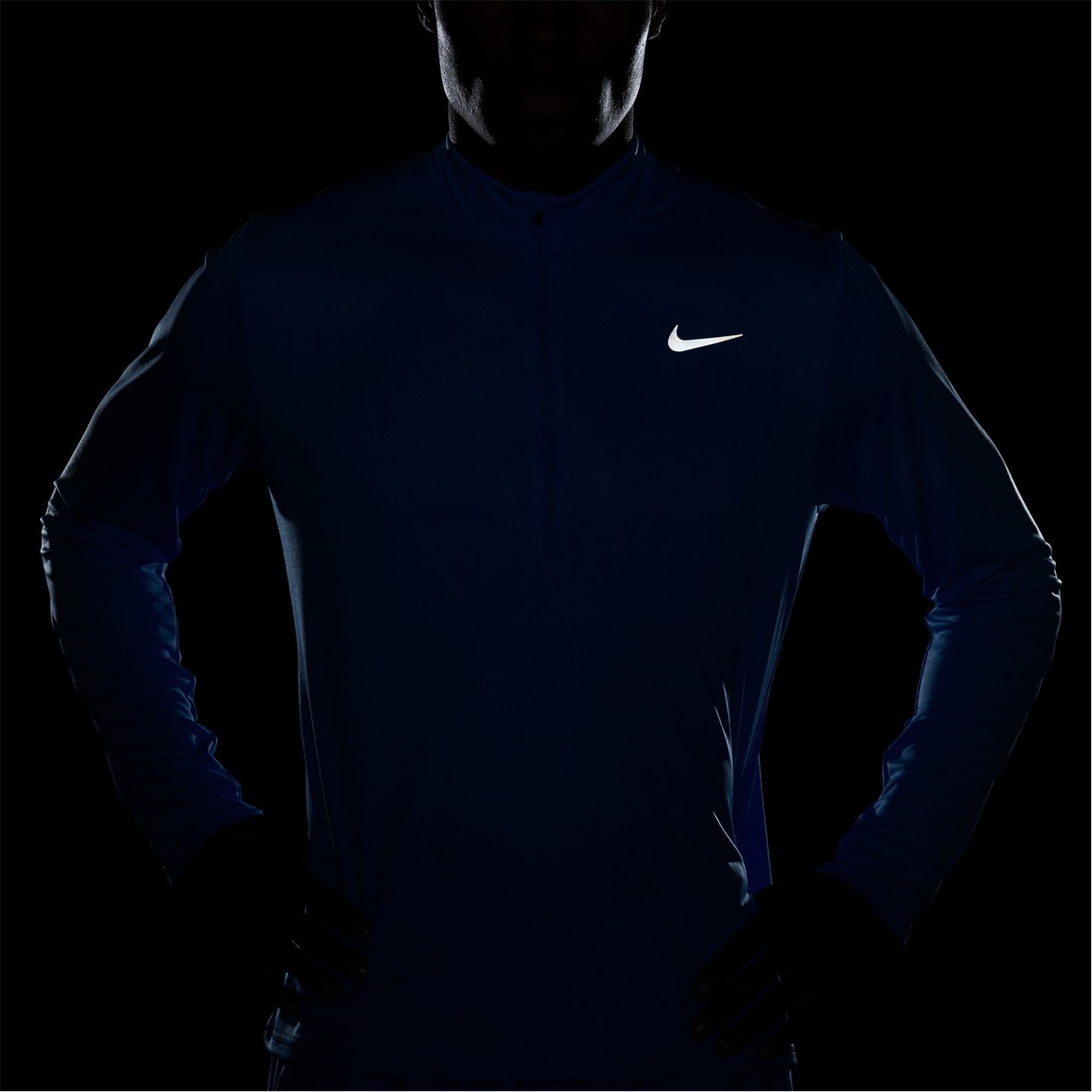 Nike Half Zip Core Maneca Lunga Running Top barbat