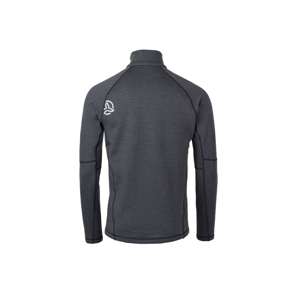 Bluza Barbati Ternua 1/2 Zip Momhill Whales Grey/Black