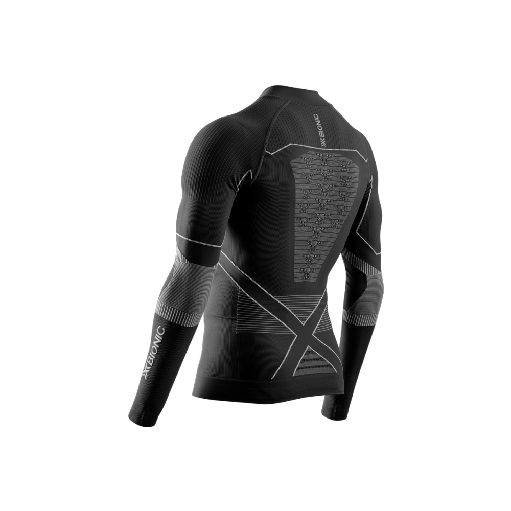 Bluza Barbati X-Bionic Energy Accumulator Light Half Zip X Black/Light Grey