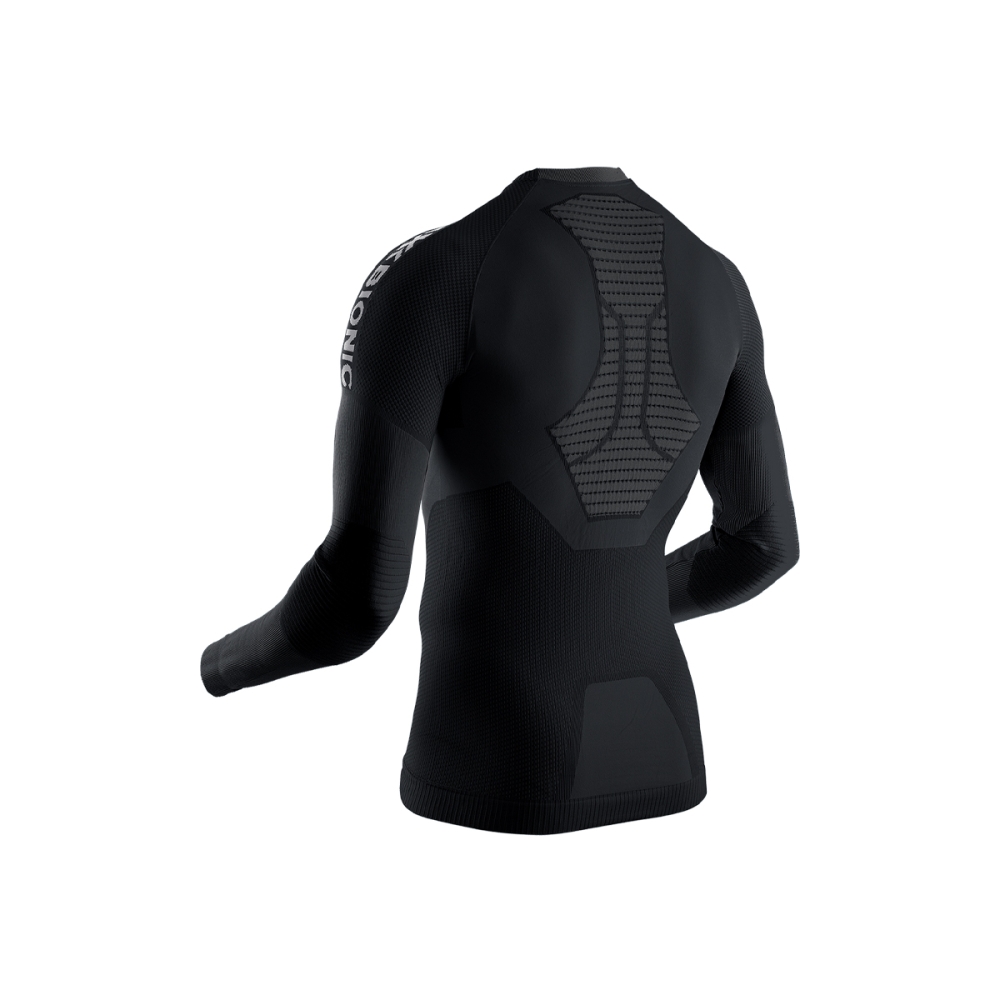 Bluza Barbati X-Bionic Invent 4.0 Running LS Black/Charcoal