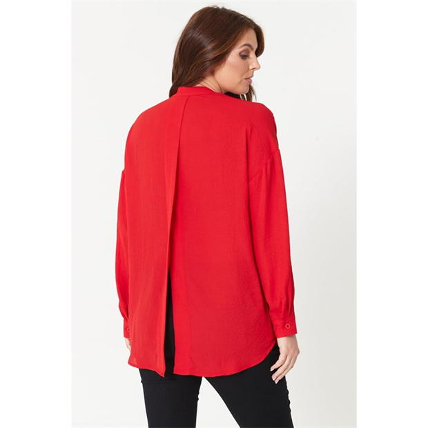 Be You Maneca Lunga V Neck Blouse