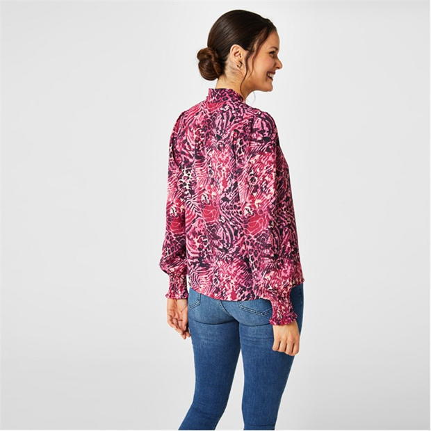 Biba Biba Tie Neck Blouse