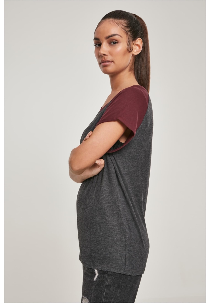 Tricou Contrast Raglan dama Urban Classics