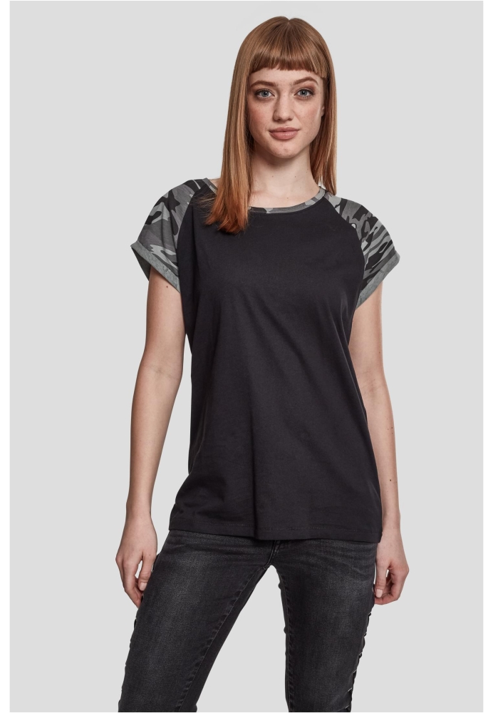 Tricou Contrast Raglan dama Urban Classics