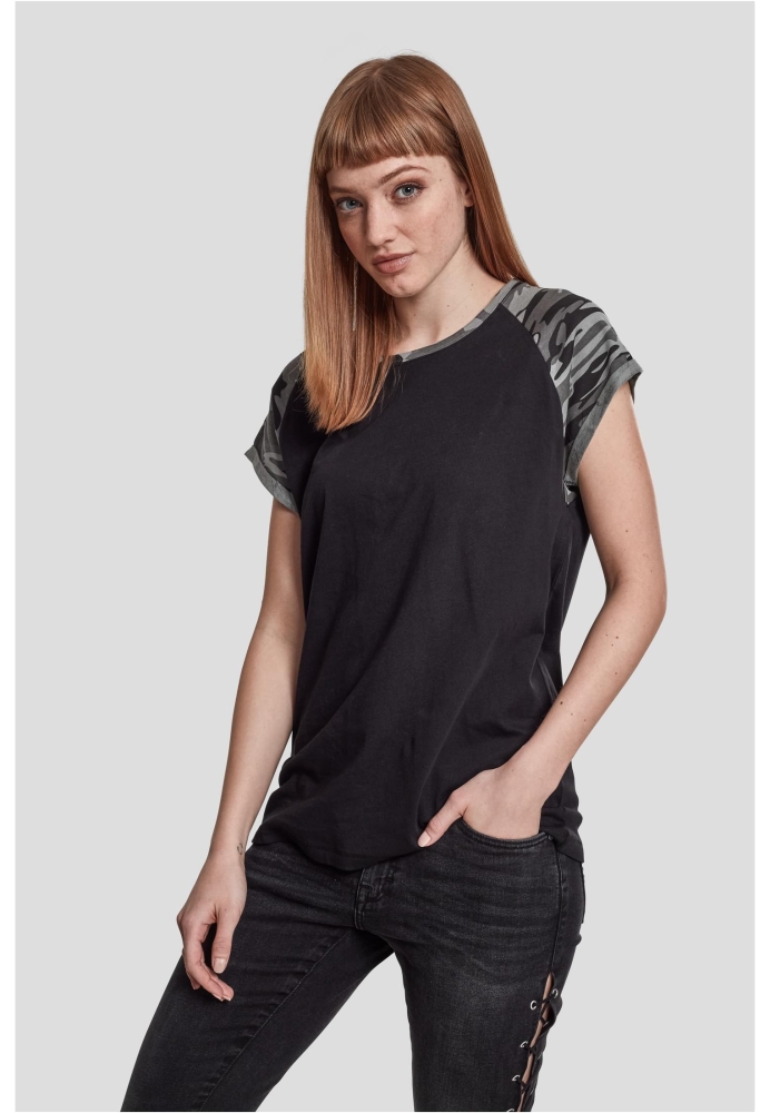 Tricou Contrast Raglan dama Urban Classics