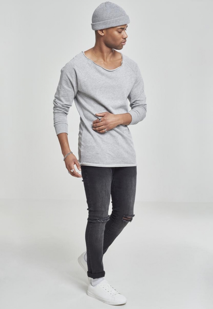 Long Open Edge Terry Crewneck Urban Classics