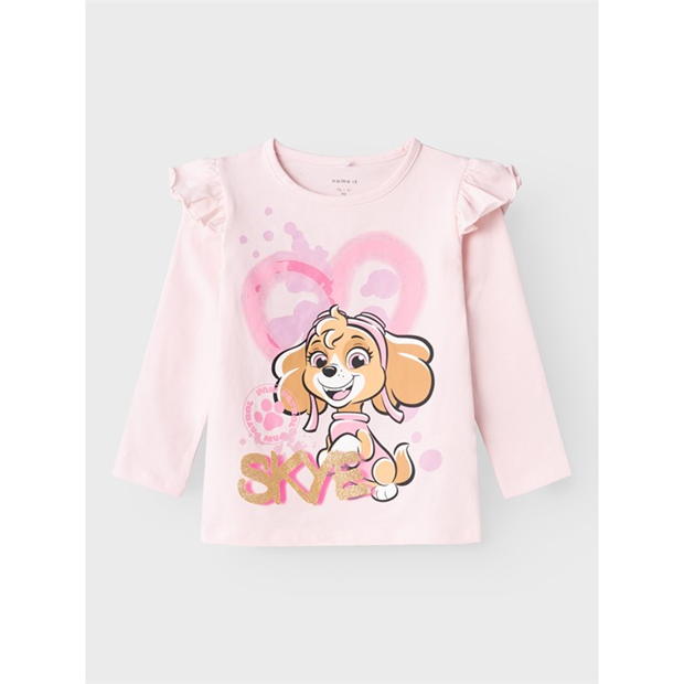 Name It Paw Patrol Maneca Lunga Top