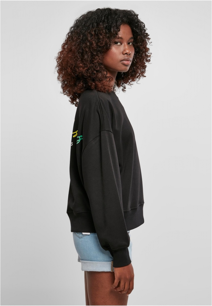 Oversized Rainbow Crewneck dama Urban Classics