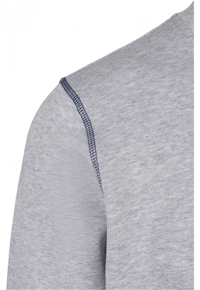 Organic Contrast Flatlock Stitched Crew Urban Classics