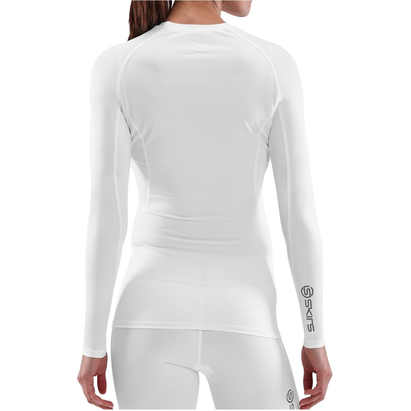 Skins Maneca Lunga Base Layer Top dama