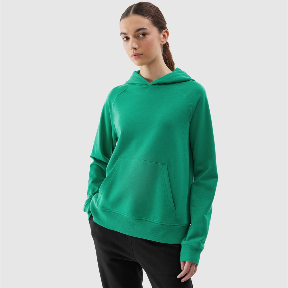 Bluza trening 's 4F F0955 green 4FWSS24TSWSF0955 41S dama