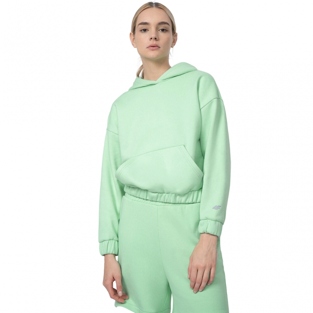 Bluza trening 's 4F light green? 4FSS23TSWSF255 42S dama